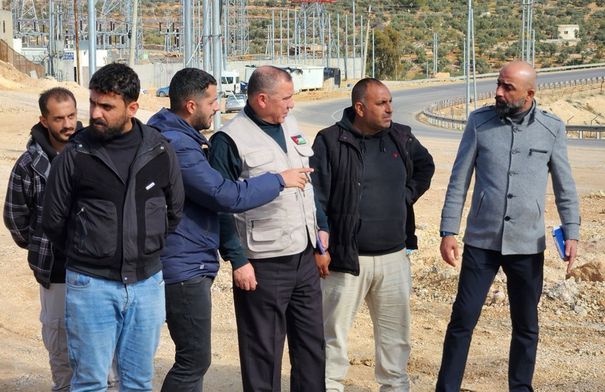 خطة لتطوير شبكة الطرق بجرش 