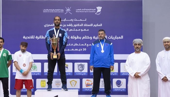 ختام منافسات بطولة عُمان للريشة الطائرة للأندية 2025م 