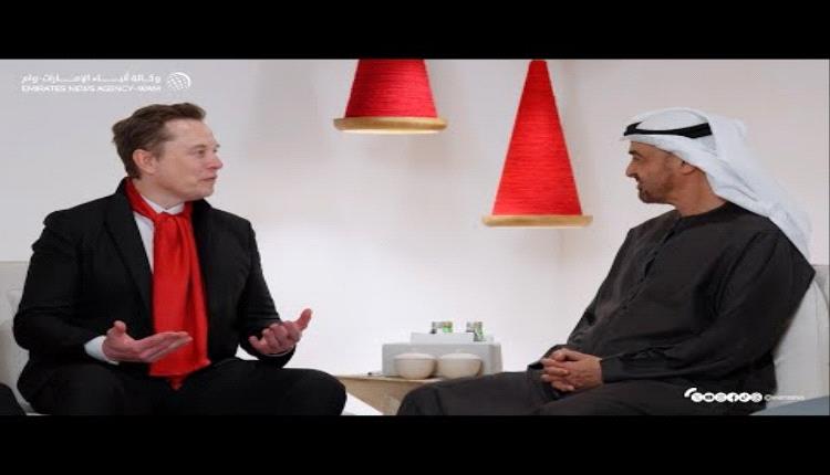 استقبل رئيس دولة الإمارات العربية المتحدة، الشيخ محمد بن زايد آل نهيان، اليوم الأحد، في العاصمة أبو ظبي، رجل الأعمال الأمريكي #إيلون_ماسك. 