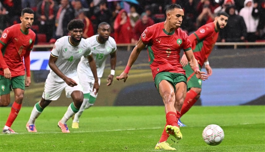 التعادل السلبي يحسم الشوط الأول بين المغرب و #جزر_القمر 