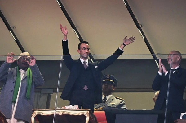 ولي عهد المغرب يفتتح نهائيات #كأس_أمم_إفريقيا_2025 