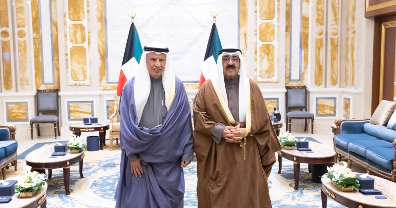 سمو الأمير يستقبل الرئيس التنفيذي للجهاز المركزي لمعالجة أوضاع المقيمين بصورة غير قانونية 