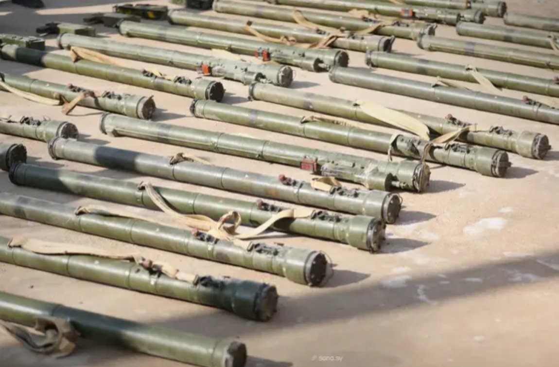 الداخلية السورية تصادر صواريخ معدة للتهريب خارج البلاد #الاردن 