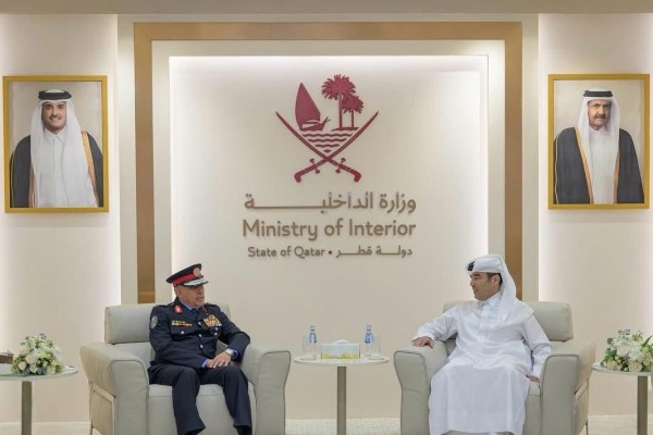 الأردن وقطر يبحثان تطوير التعاون في المجالات الأمنيّة والشرطية #الاردن 