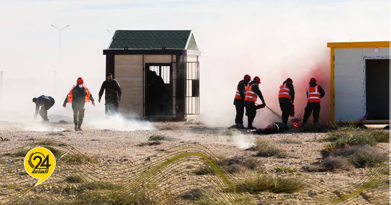 "حكومتنا": أركان قوات حكومة الوحدة نفذت مناورة طبية عسكرية. #الساعة24 