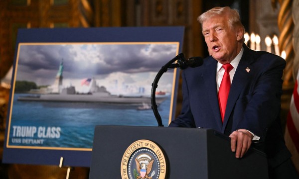 ترامب يعلن بناء سفينة حربية جديدة تحمل اسمه #الأردن 