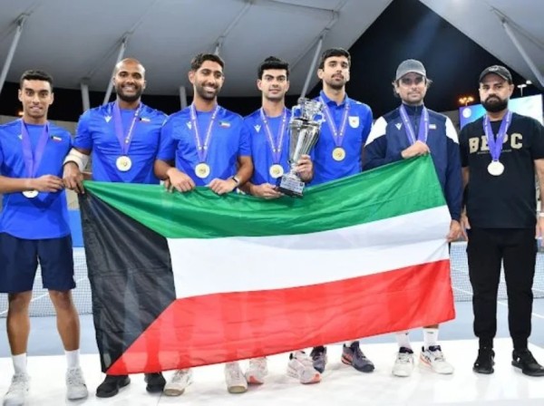 مصنّفو الكويت في صدارة بطولة الاتحاد للتنس 