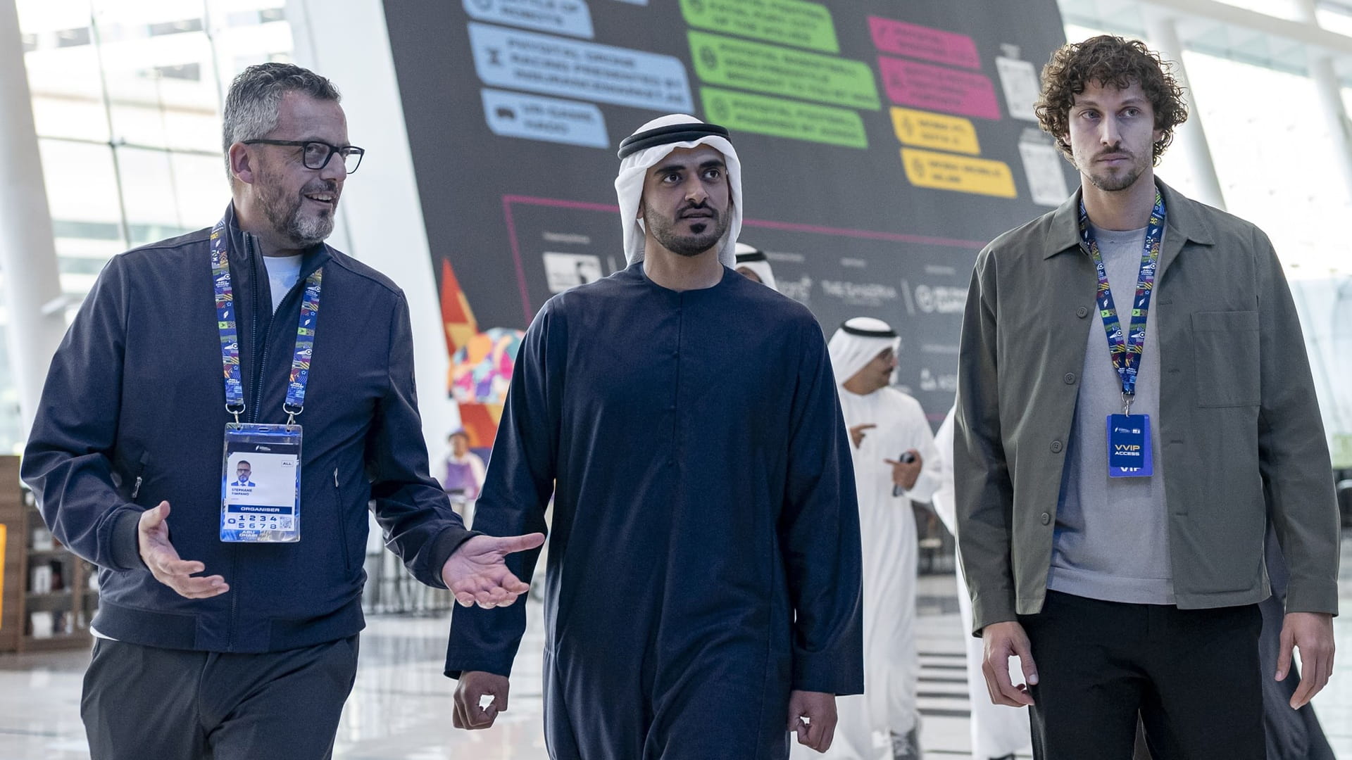 زايد بن محمد بن زايد يشهد منافسات "دورة ألعاب المستقبل 2025" #الشارقة24 