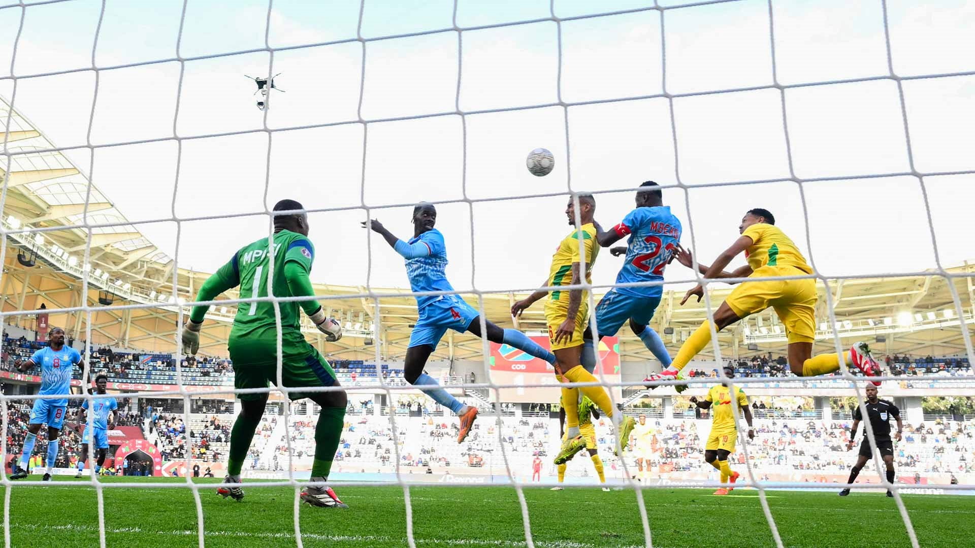 الكونغو الديمقراطية تفوز على بنين 1-0 في #أمم_أفريقيا 