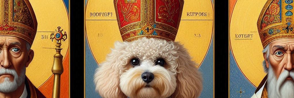 CENTER IRANIAN VOICES SCHOOL BONDS DOG banner