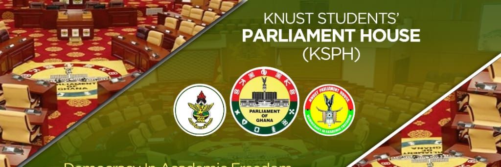 KNUST Students' Parliament House banner