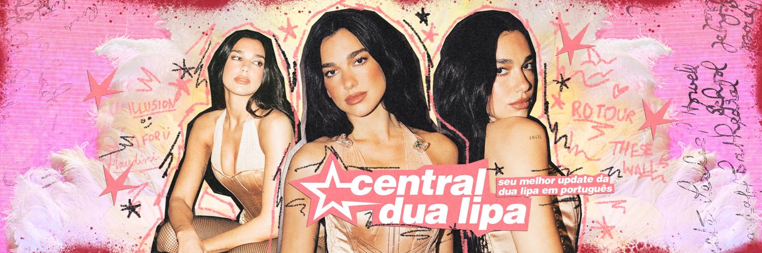 Central Dua Lipa's banner