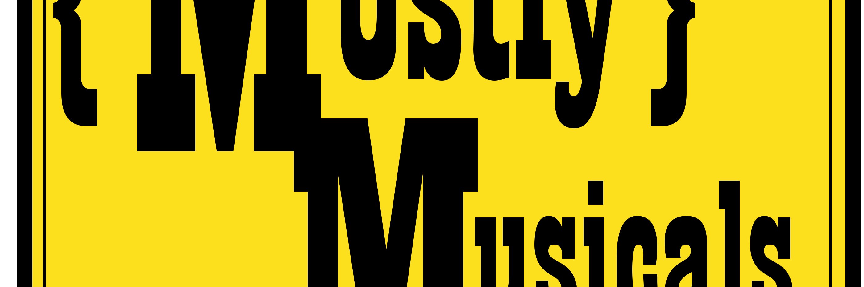 {Mostly} Musicals Podcast banner