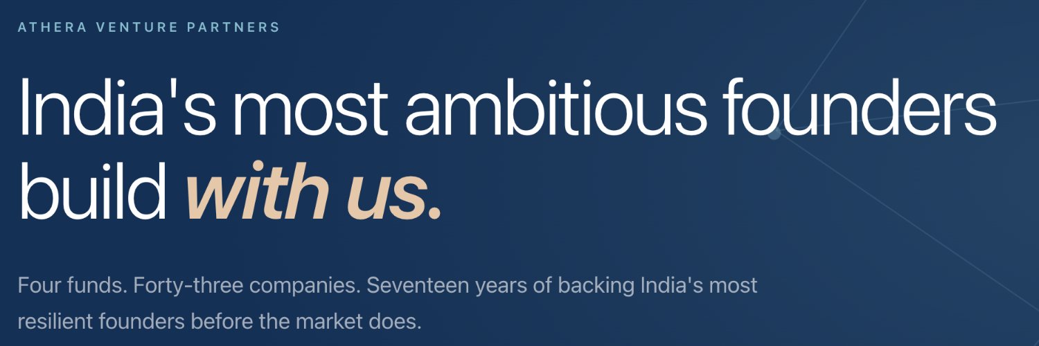 Athera Venture Partners banner