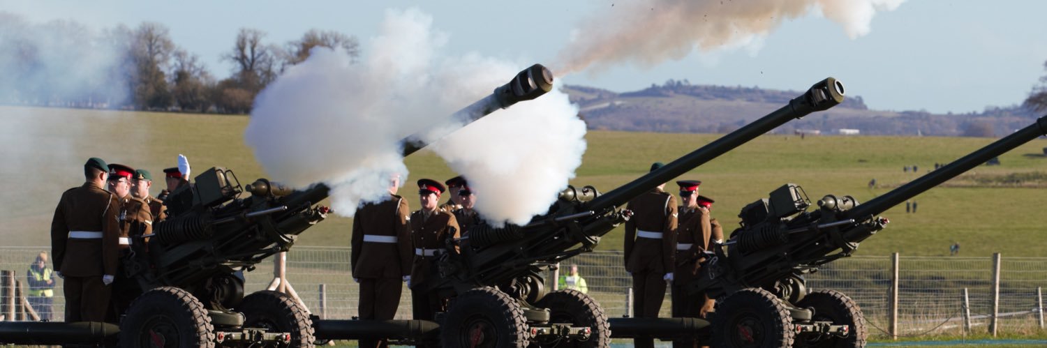 14 Regiment Royal Artillery banner
