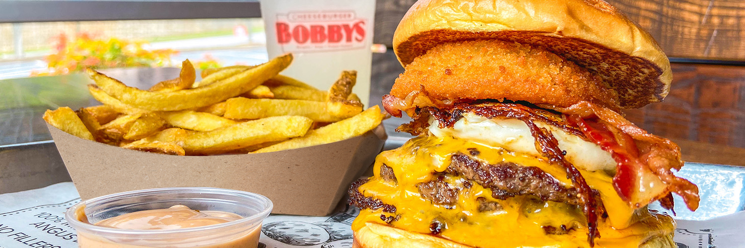 Cheeseburger Bobby's banner