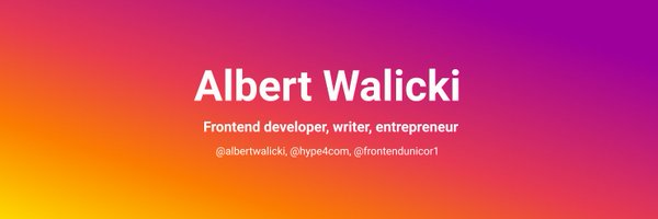 albertwalicki Profile Banner