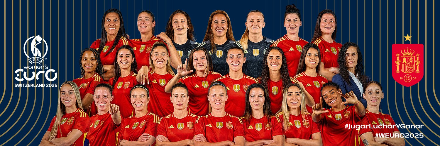 Selección Española Femenina de Fútbol's banner