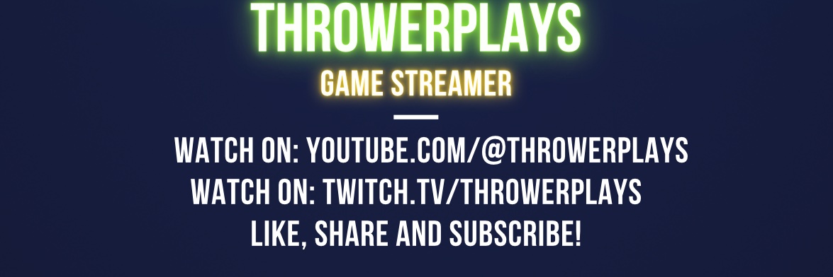 🔶️ThrowerPlays🔶️ banner