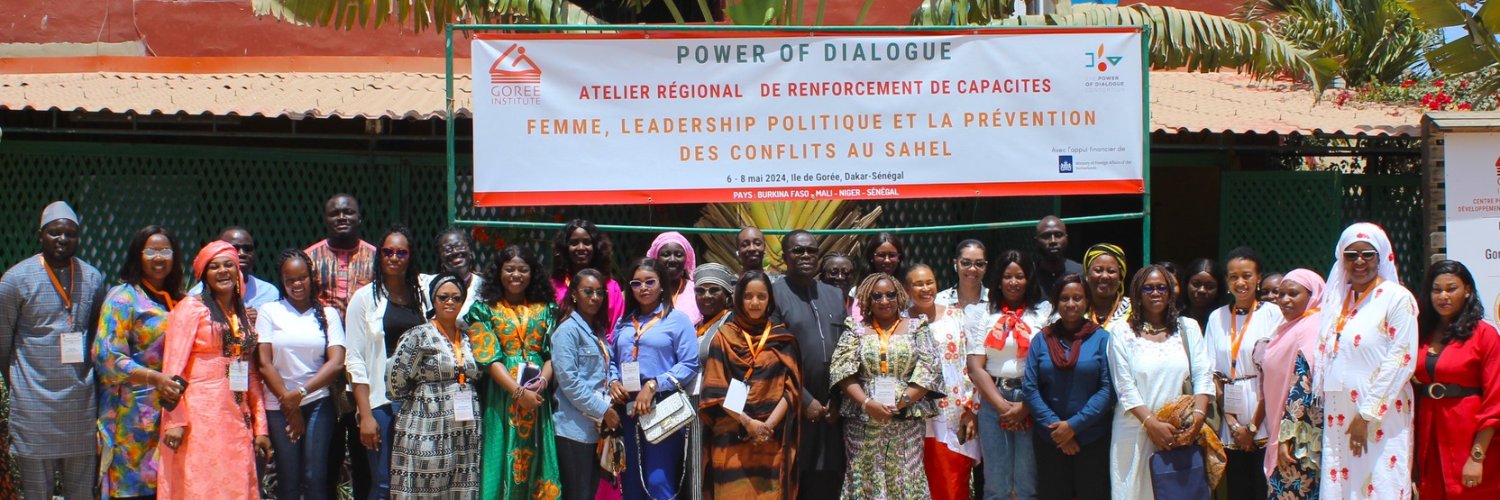 Gorée Institute banner