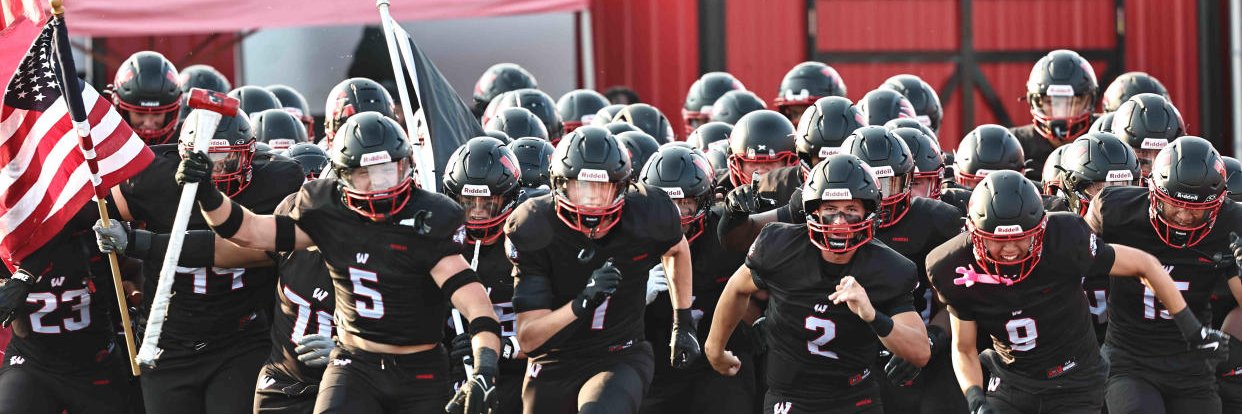 Lakota West Football's banner