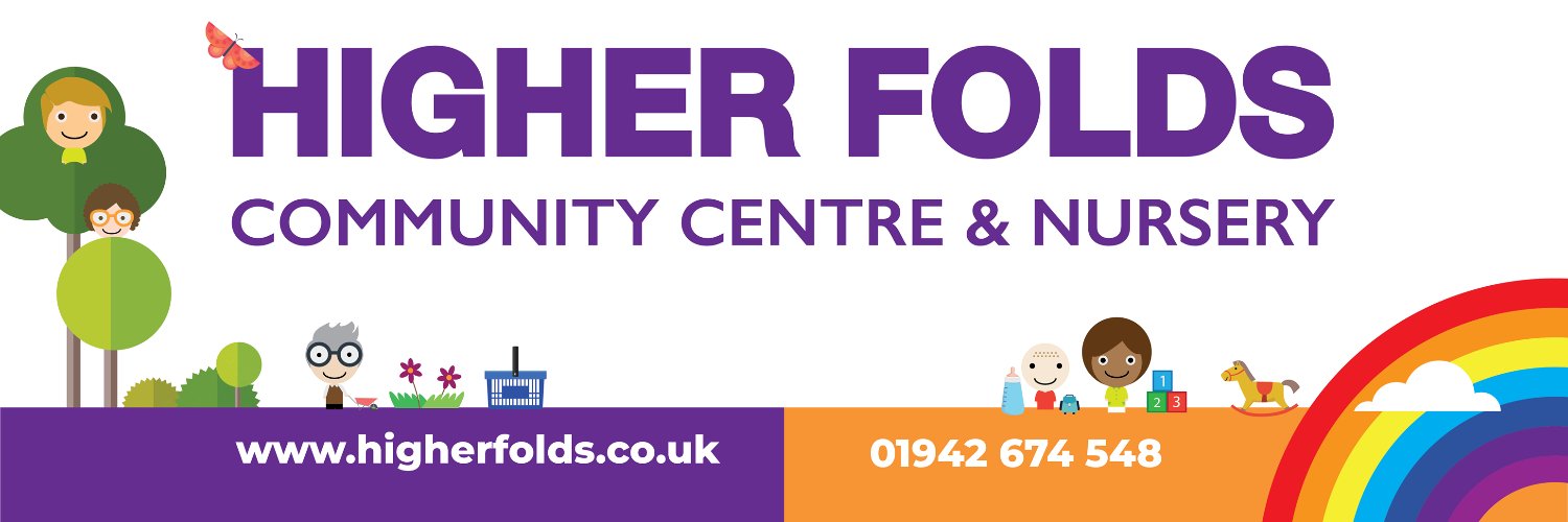 Higher Folds Community Centre and Nursery banner