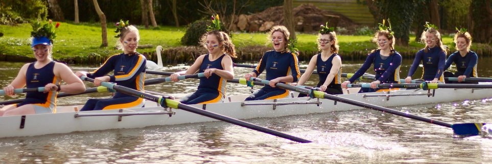 Newnham College Boat Club banner