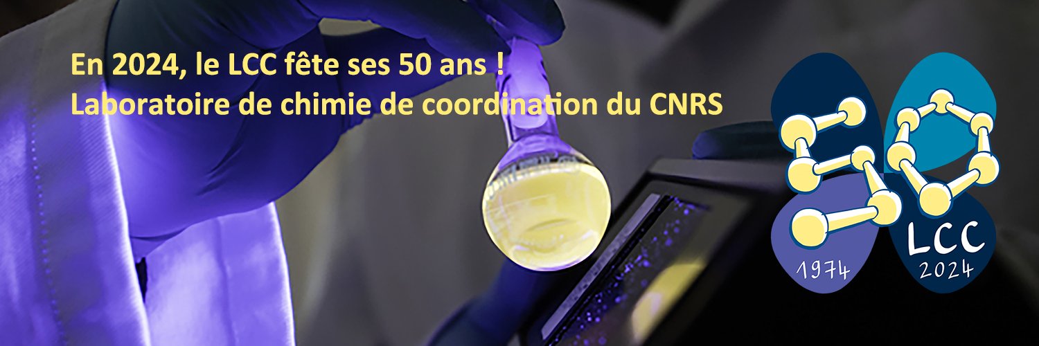 Laboratoire de chimie de coordination banner