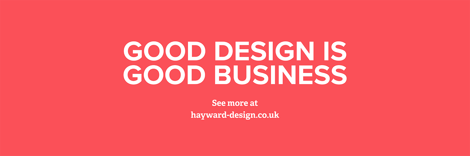Hayward Design & Print banner