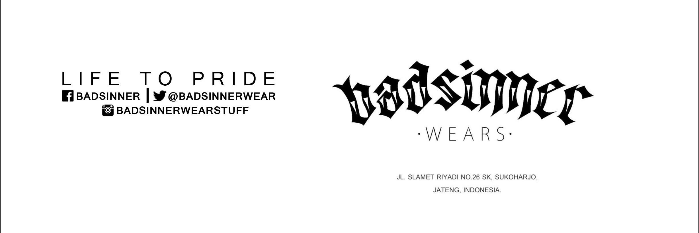 BadSinner Wearstuff banner