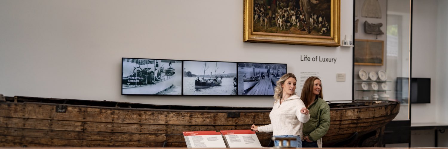 Windermere Jetty Museum banner