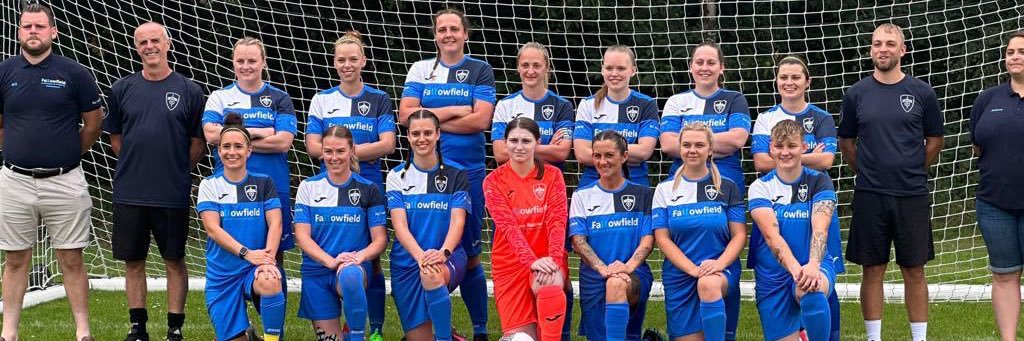 Hawley Ladies FC banner