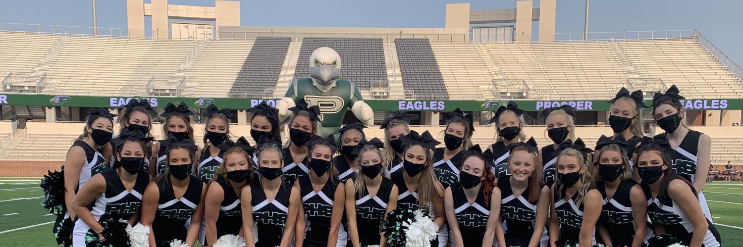 Prosper HS Cheer banner