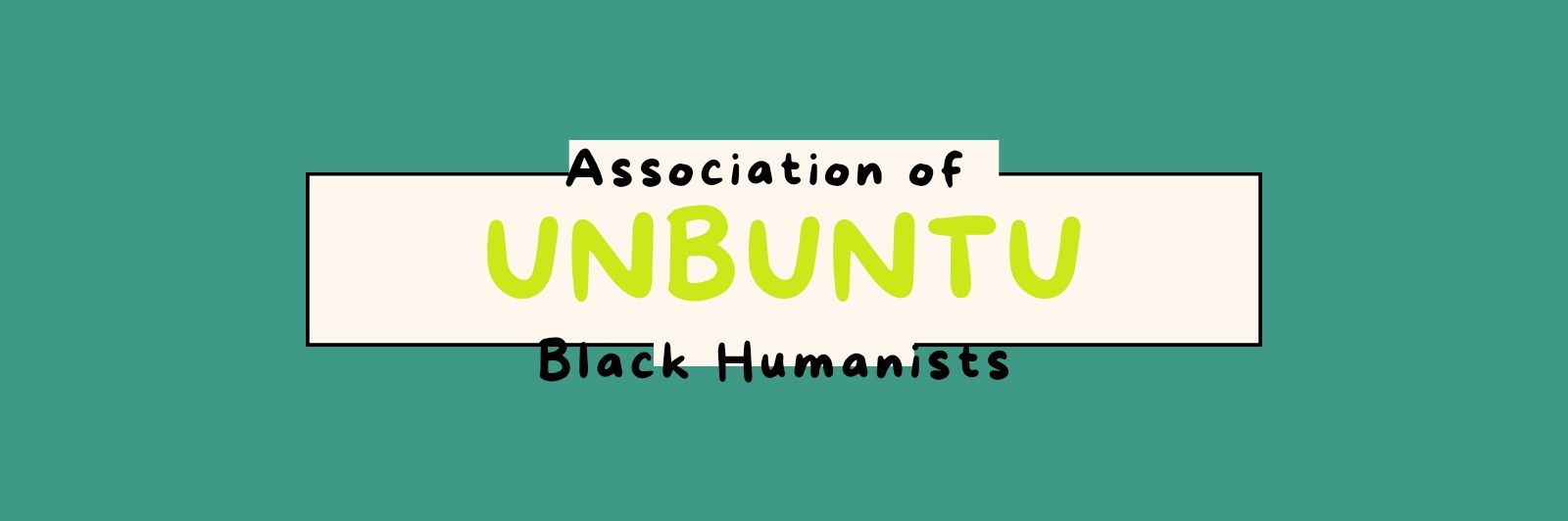 Association of Black Humanists banner