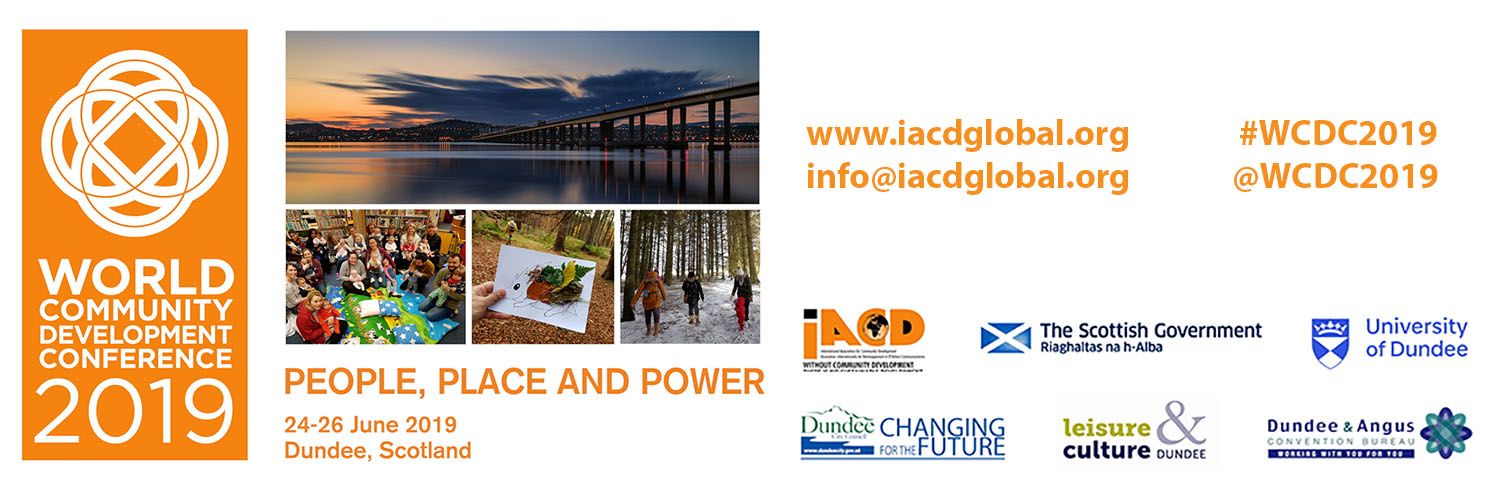 World Community Development Conference 2019 banner