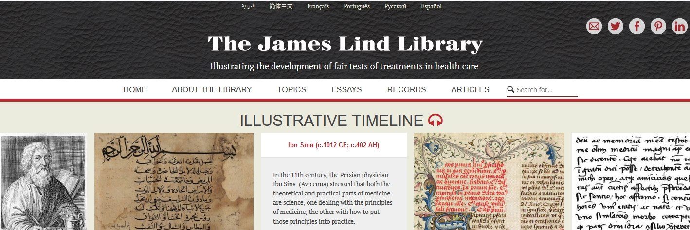 James Lind banner