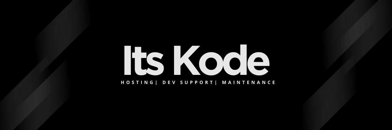 Its Kode banner