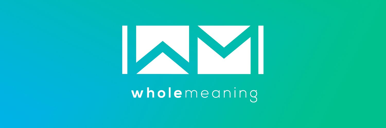 wholemeaning's profile banner image