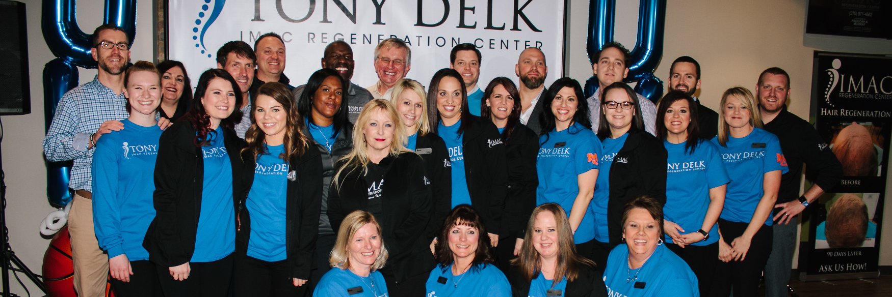 Tony Delk IMAC Regeneration Center banner