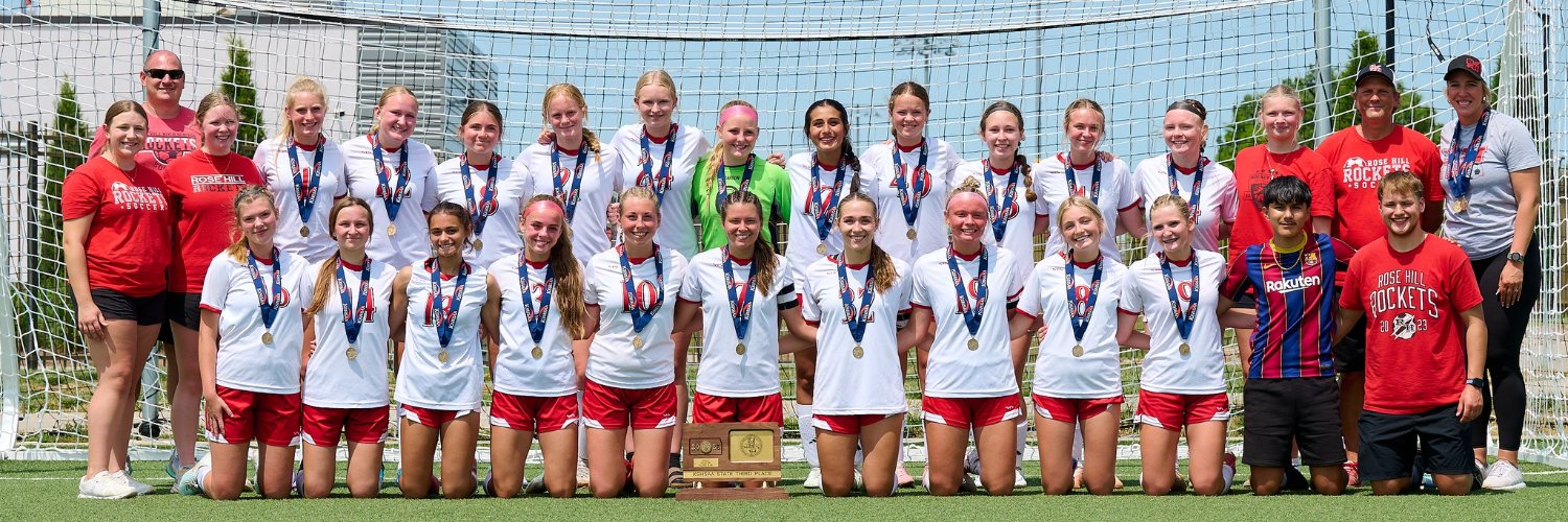 Rose Hill Soccer Girls banner
