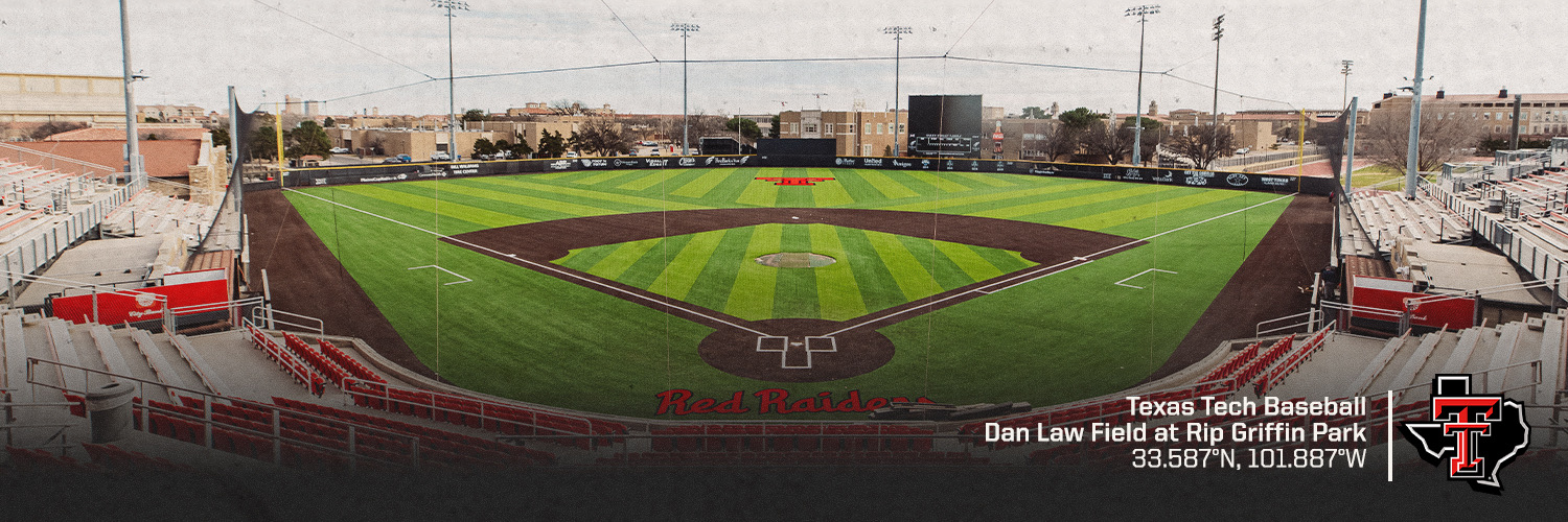 Texas Tech Baseball banner