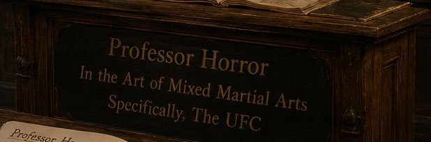 Horror MMA🔪🥊 banner