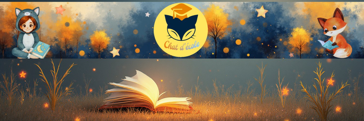 Chat d'école banner