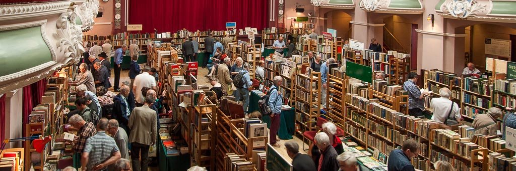 Ilkley Book Fair's banner
