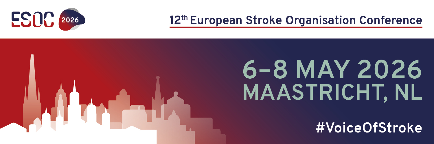 European Stroke Org's banner