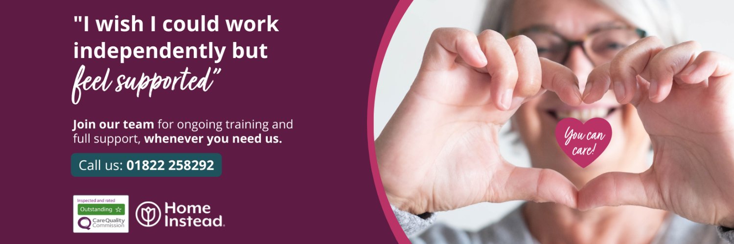 Home Instead Tavistock and Tamar Valley banner