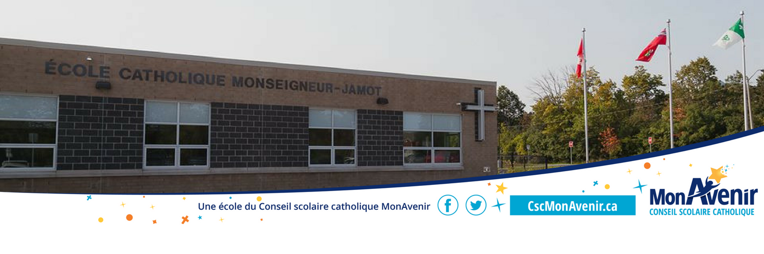 École catholique Monseigneur-Jamot banner