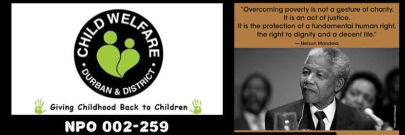 CHILD WELFARE DURBAN AND DISTRICT banner