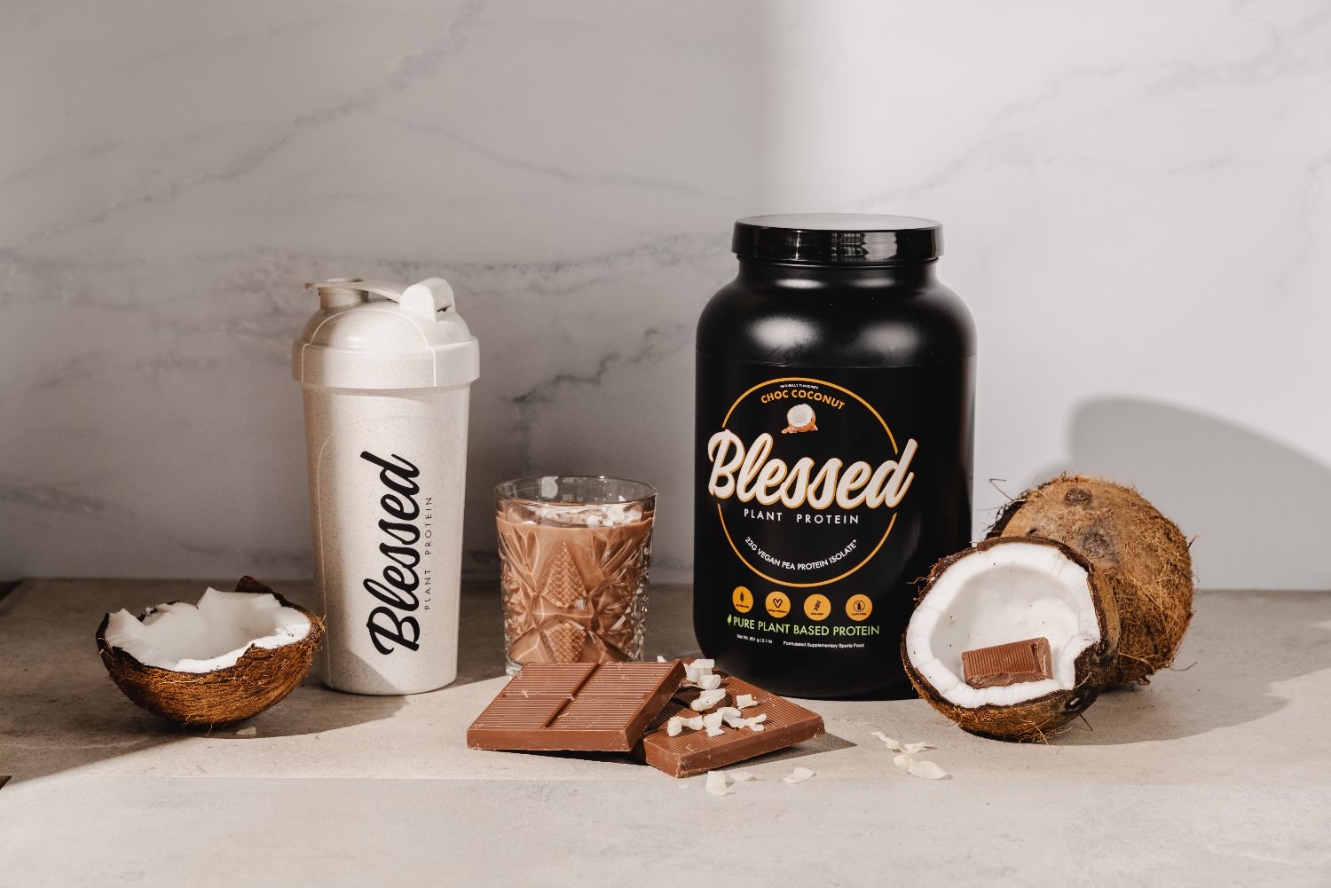 Blessed Protein banner