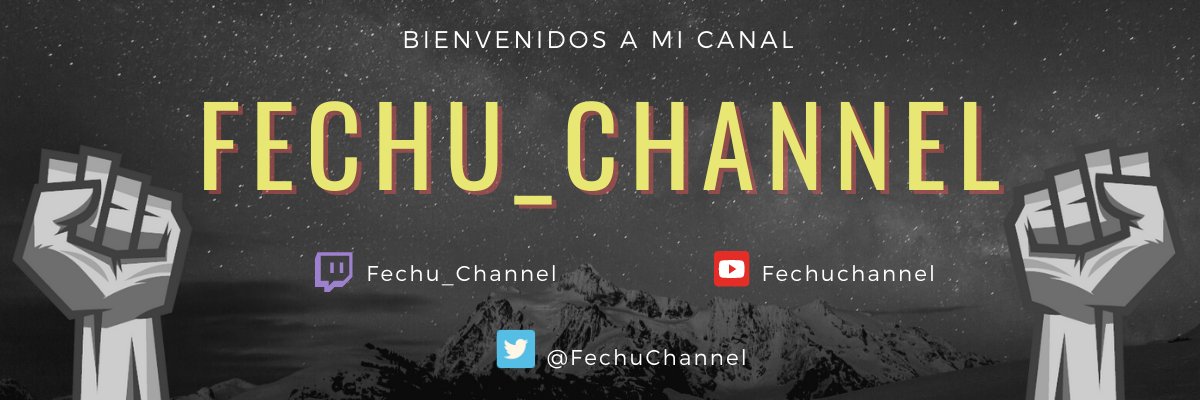 FechuChannel #PUNIOdePIEDRA banner